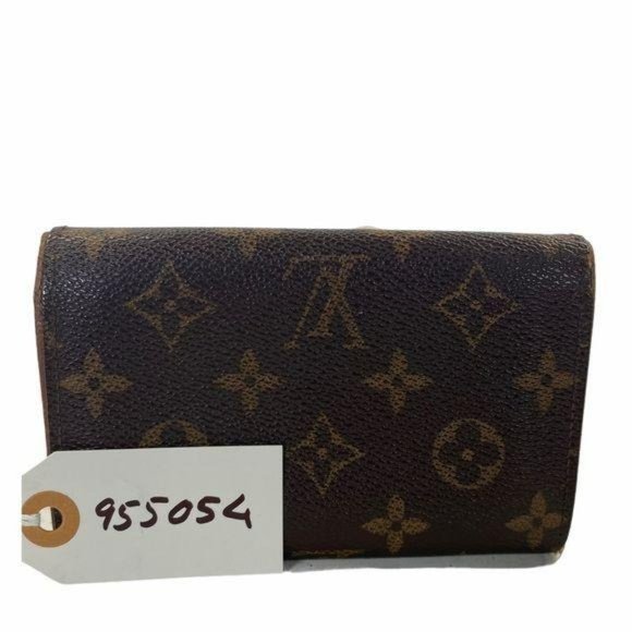 Authentic Louis Vuitton Wallet Porte Monnaie Billet Bifold Monogram LV Vintage - Picture 2 of 11